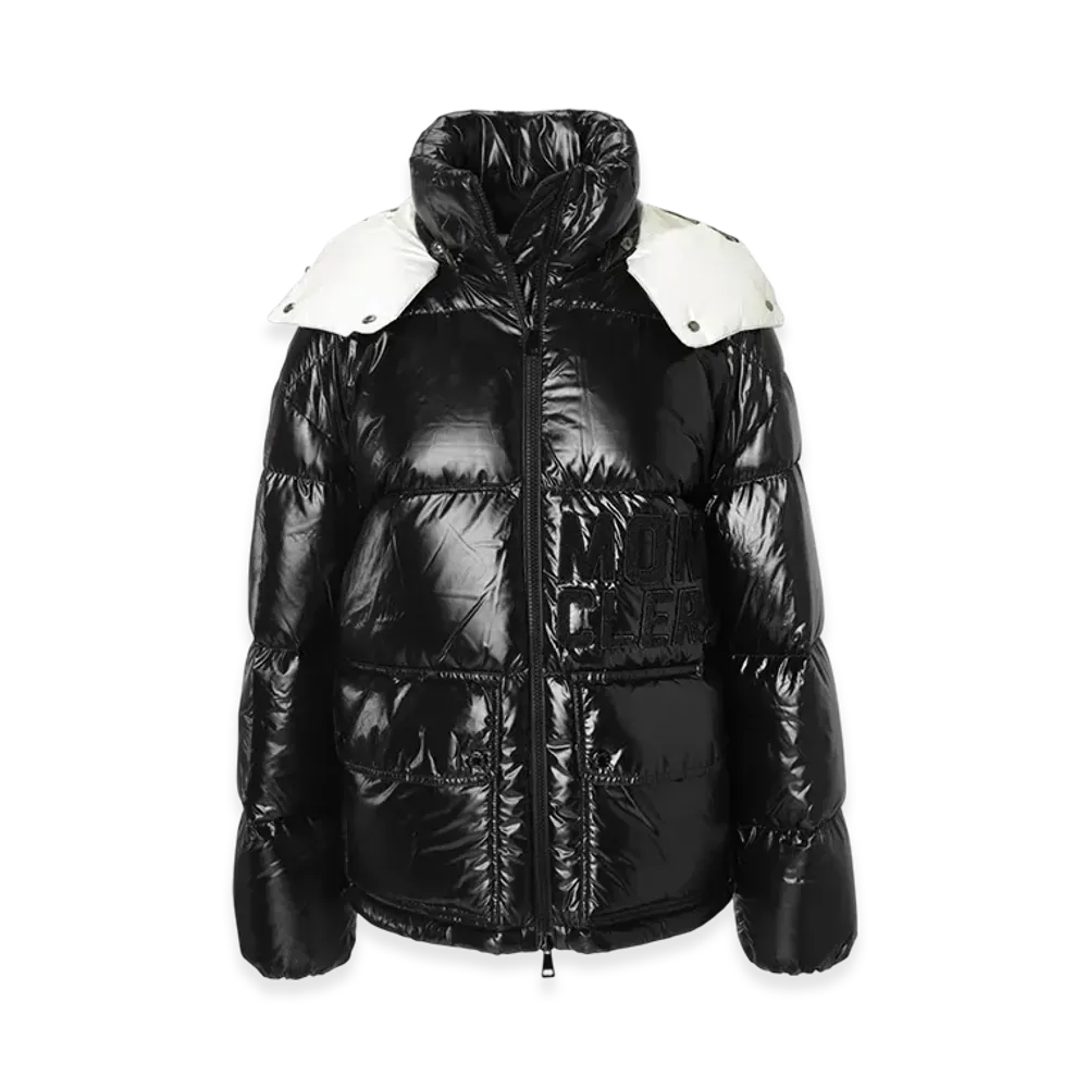 MONCLER Womens Abbaye Down Jacket "Black"