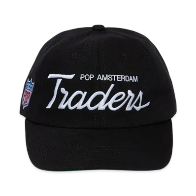 POP TRADING COMPANY Traders 6panel Cap "Black"