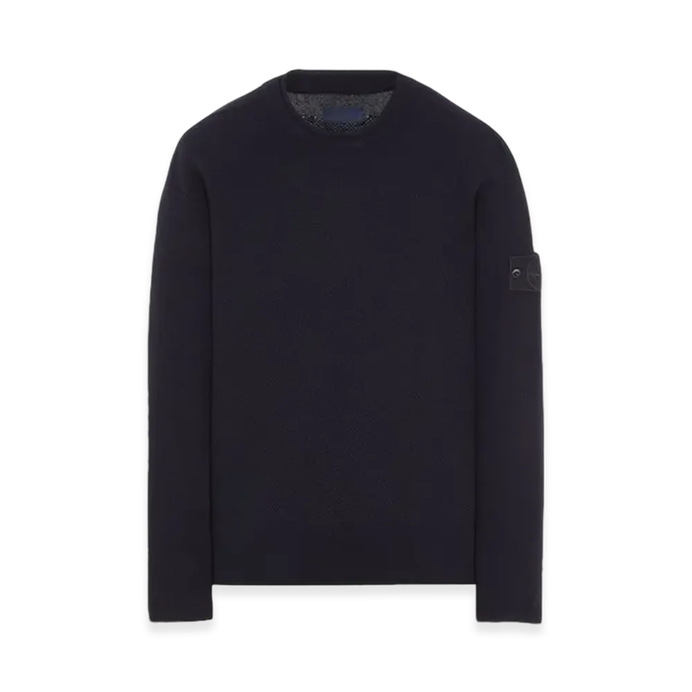 ストーンアイランド 562FA ゴーストピース カシミヤ ニット - 23FW "ネイビーブルー"