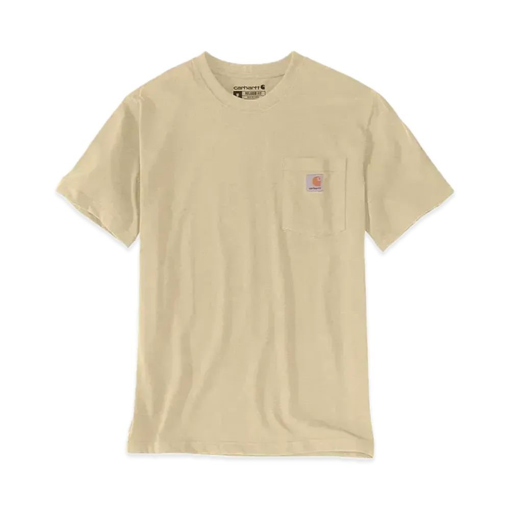 Carhartt Relaxed Fit Heavyweight Short-Sleeve Pocket T-Shirt "Beach Heather"