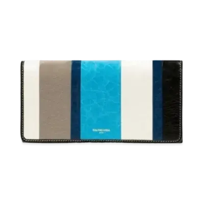 BALENCIAGA Bazar Wallet Bazar Accessory "Blue/Gris"