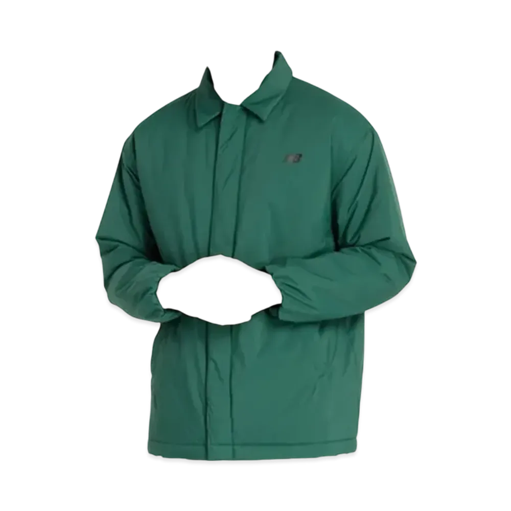 New Balance Coach Jacket "Night Watch Green"