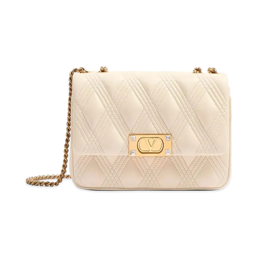 Valentino Women's Medium Shoulder Bag Butter "White"