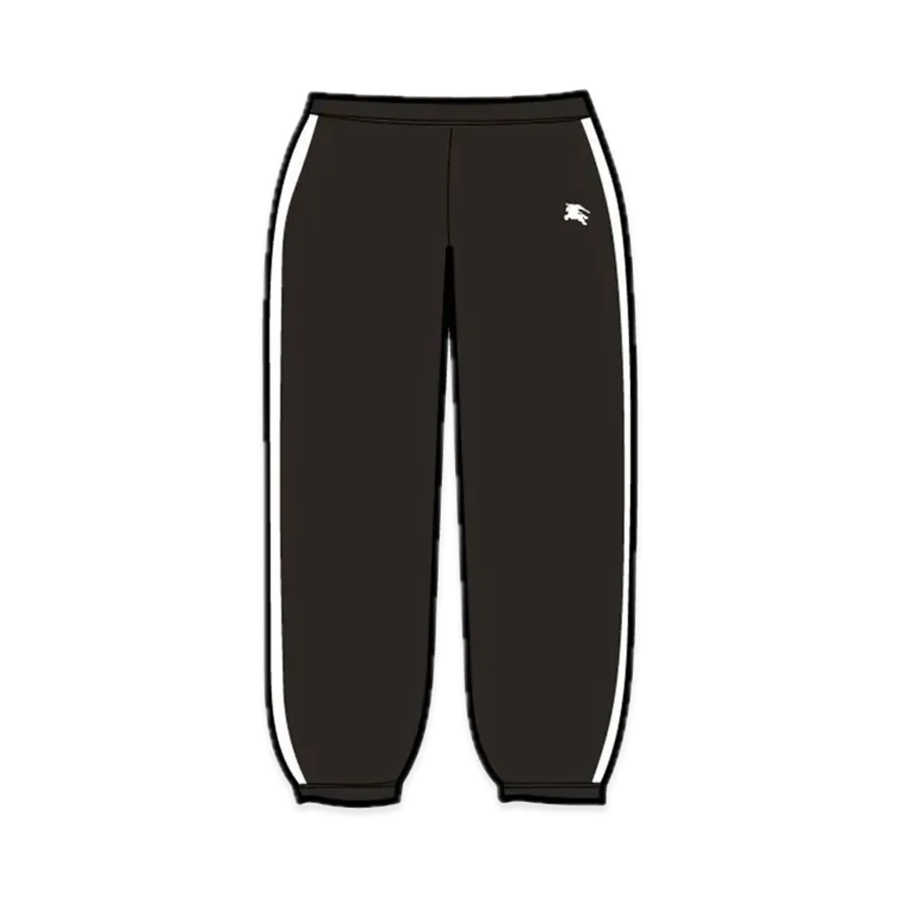Supreme x Burberry Leather Track Pant "Black"