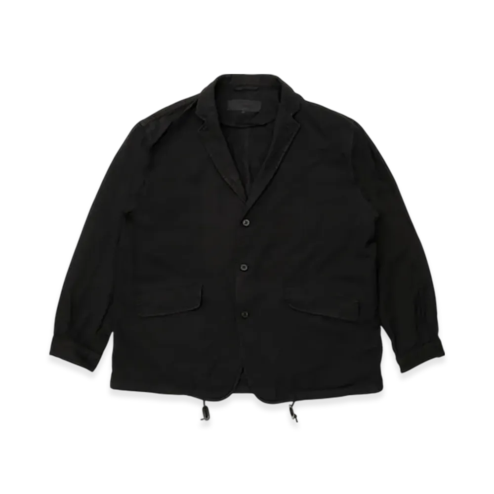 COMME des GARCONS HOMME Polyester Serge "Black"