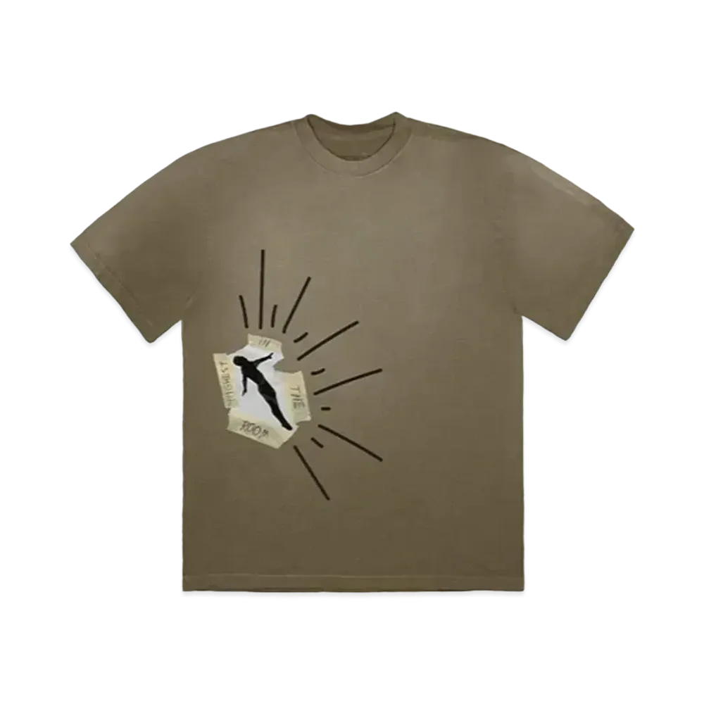 Travis Scott Cactus Jack Highest In The Room Dive T Shirt "Olive"