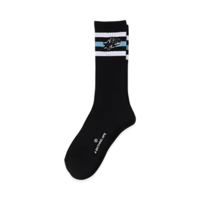 A BATHING APE Bape Sta Socks "Black"