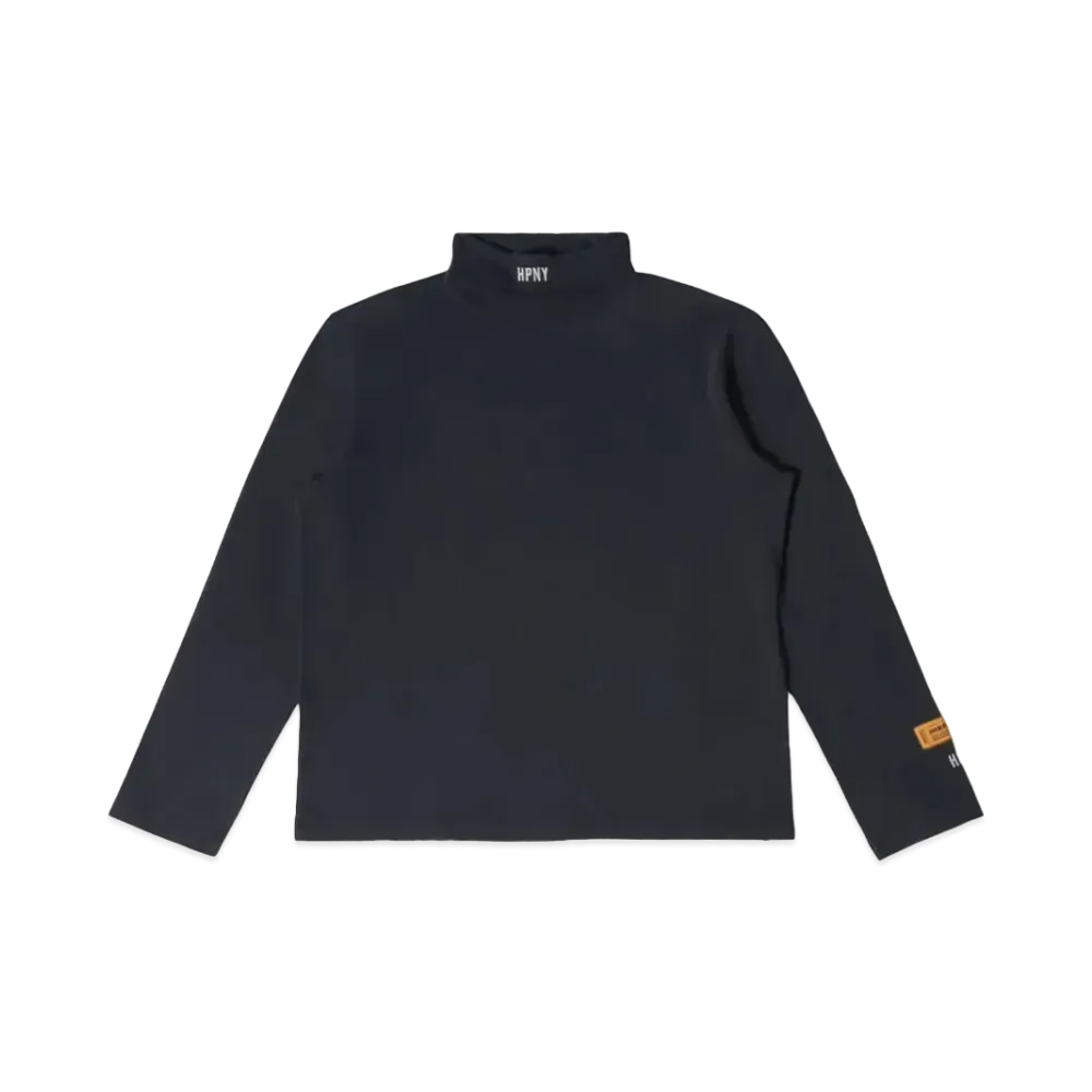 HERON PRESTON Hpny Emb Rollneck "Black"