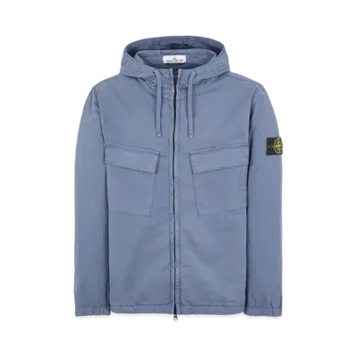 Stone Island 42610 SUPIMA Cotton Twill Stretch-TC "Blue Gray"