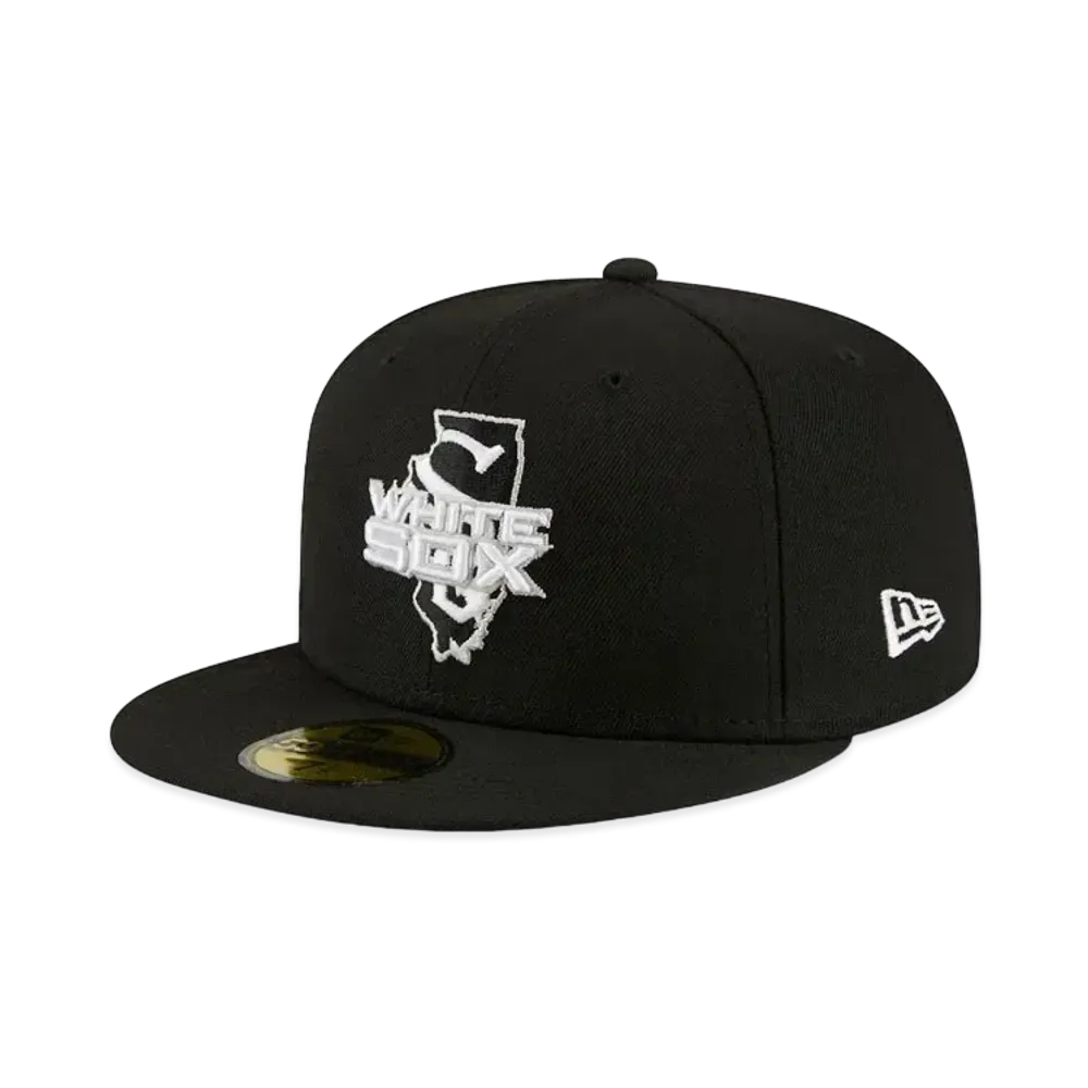 NEW ERA 59FIFTY CHICAGO WHITE SOX LOCAL II FITTED HAT "Navy"