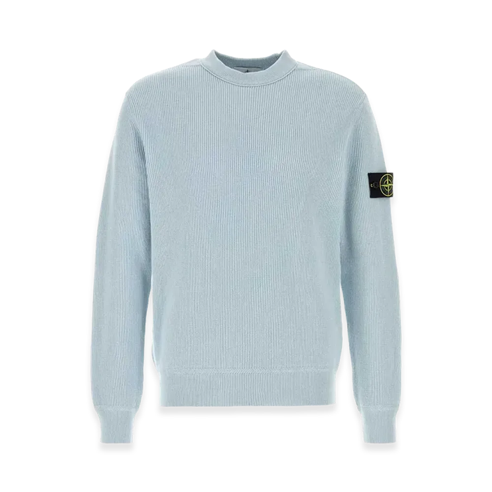 Stone Island Cotton Sweater "LightBlue"