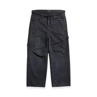 BALENCIAGA Cropped Skater Pants "Black"