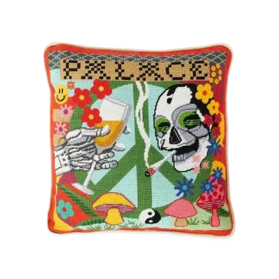 PALACE Hippy Salute Cushion "Multicolor"