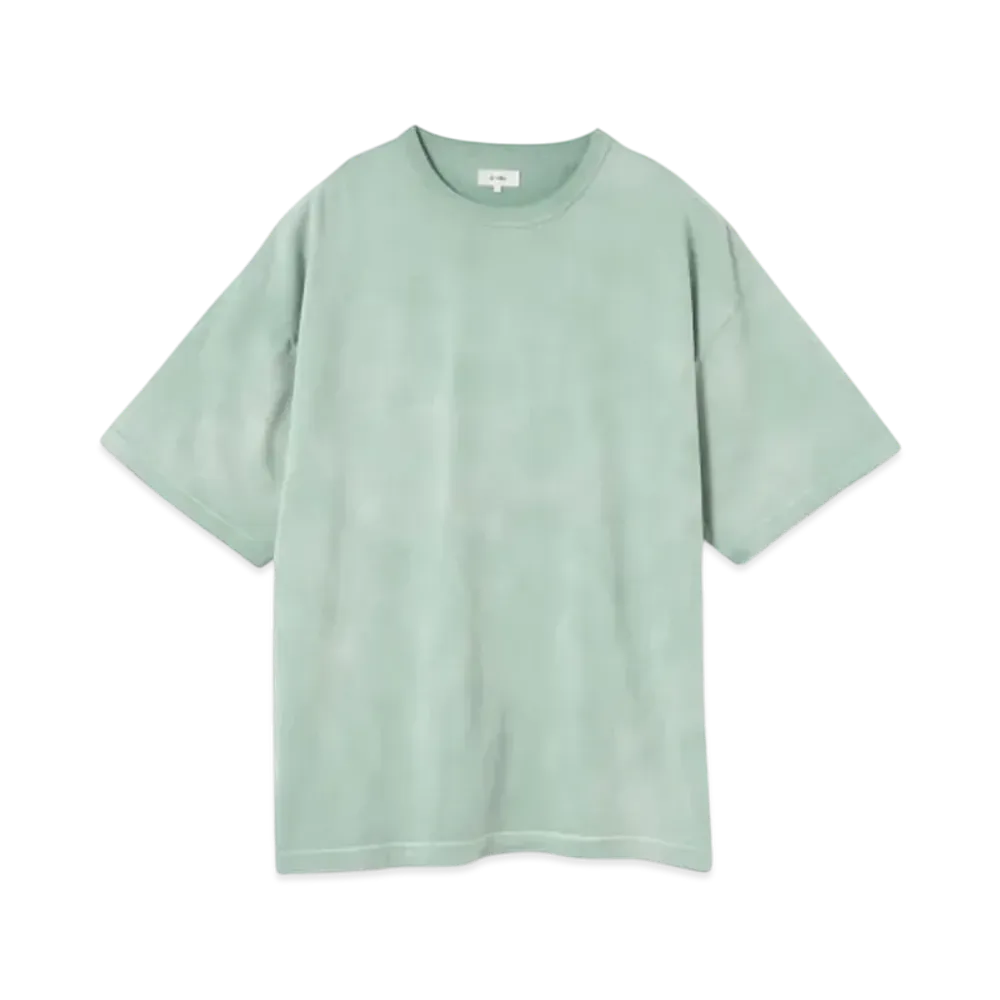 BEAMS Loose Fade Crew Neck Tee "MintGreen"