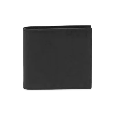 Alexander McQUEEN McQueen Graffiti Billfold Wallet "Black"