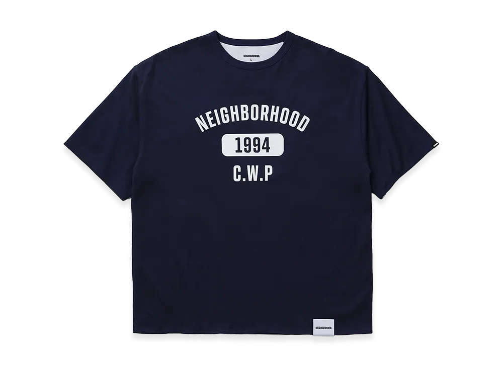 NEIGHBORHOOD Reversible Crewneck SS "Navy"