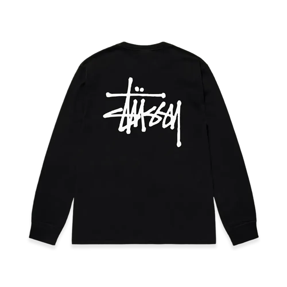 Stussy Basic Stussy LS Tee 2023 "Black"