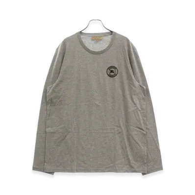 Burberry Emblem Long Sleeve T-Shirt "Gray"