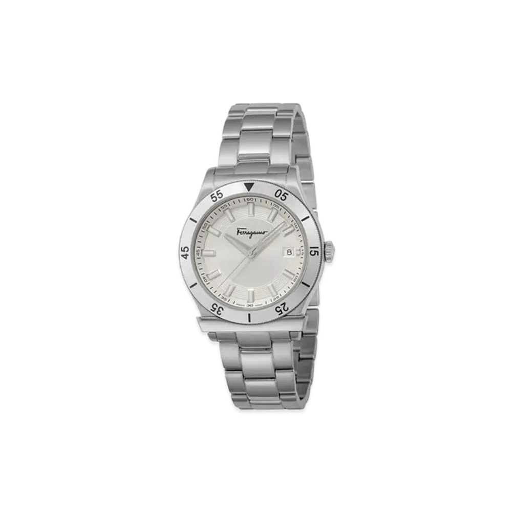 Salvatore Ferragamo 1898 Watch "Silver"