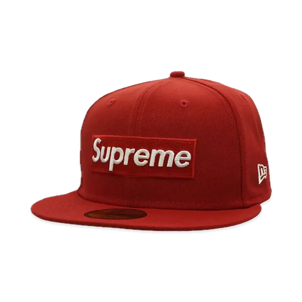 Supreme MLB Teams Box Logo New Era "Red"