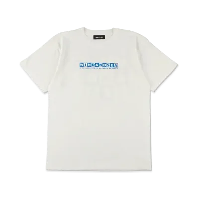 WIND AND SEA Chocolate Rolling Stone S/S Tee "White"