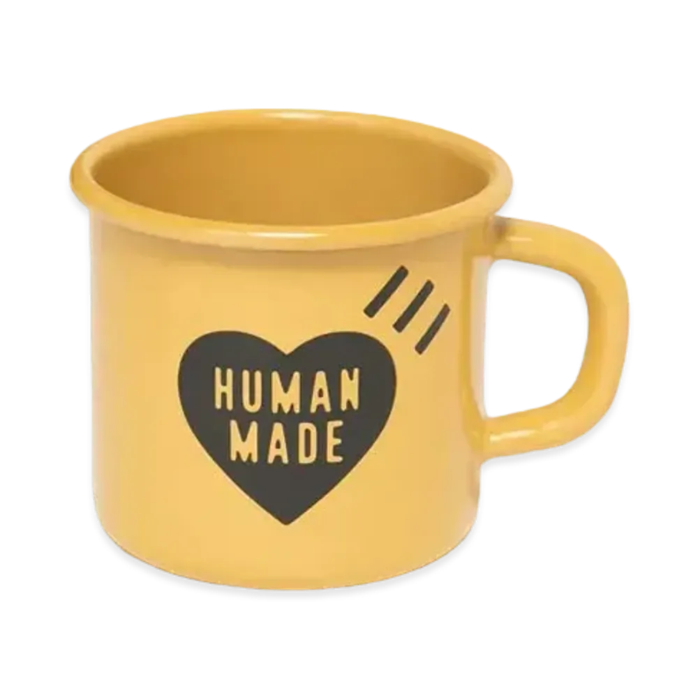HUMAN MADE ENAMEL MUG "Beige"
