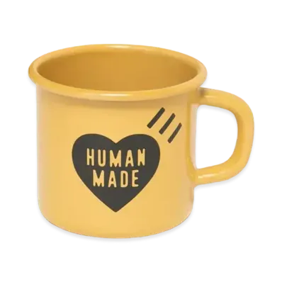 HUMAN MADE ENAMEL MUG "Beige"