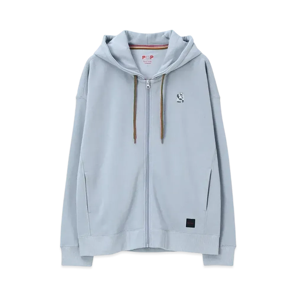 Paul Smith Mountain Bear Hoodie "SaxBlue"