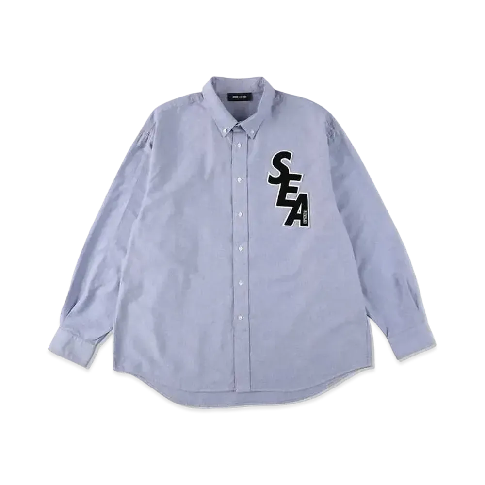 WIND AND SEA Sea Patch Shirt "Sax"
