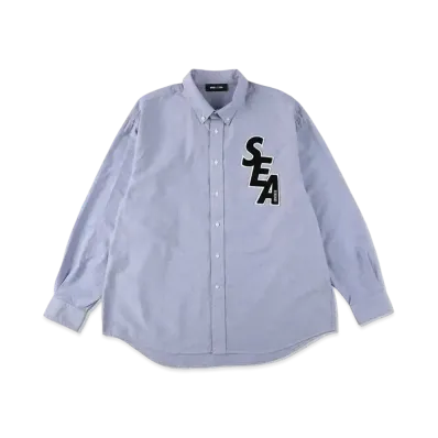 WIND AND SEA Sea Patch Shirt "Sax"