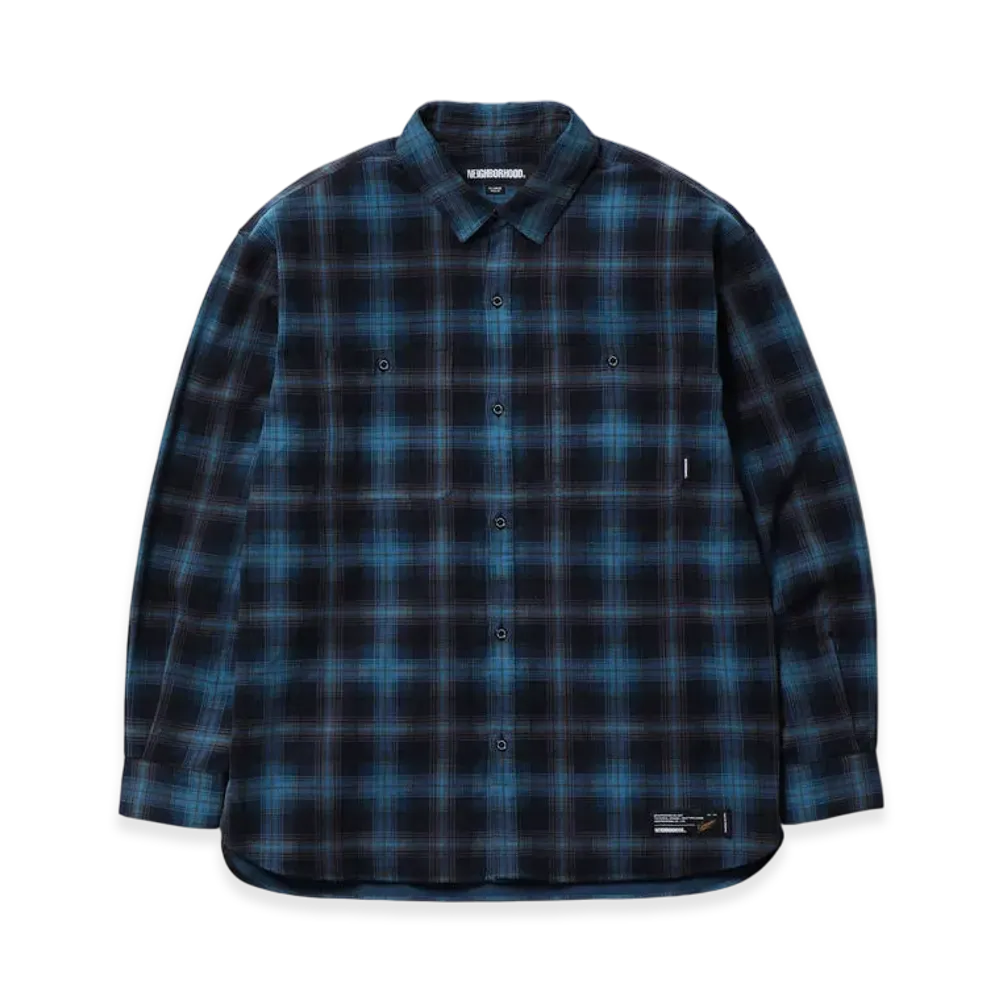 NEIGHBORHOOD Corduroy Check Shirt LS "Red"