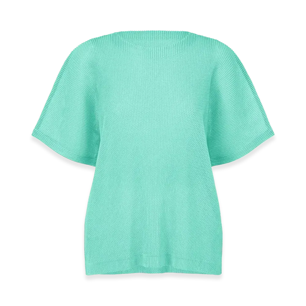 PLEATS PLEASE ISSEY MIYAKE Tatami April "Aqua Blue"