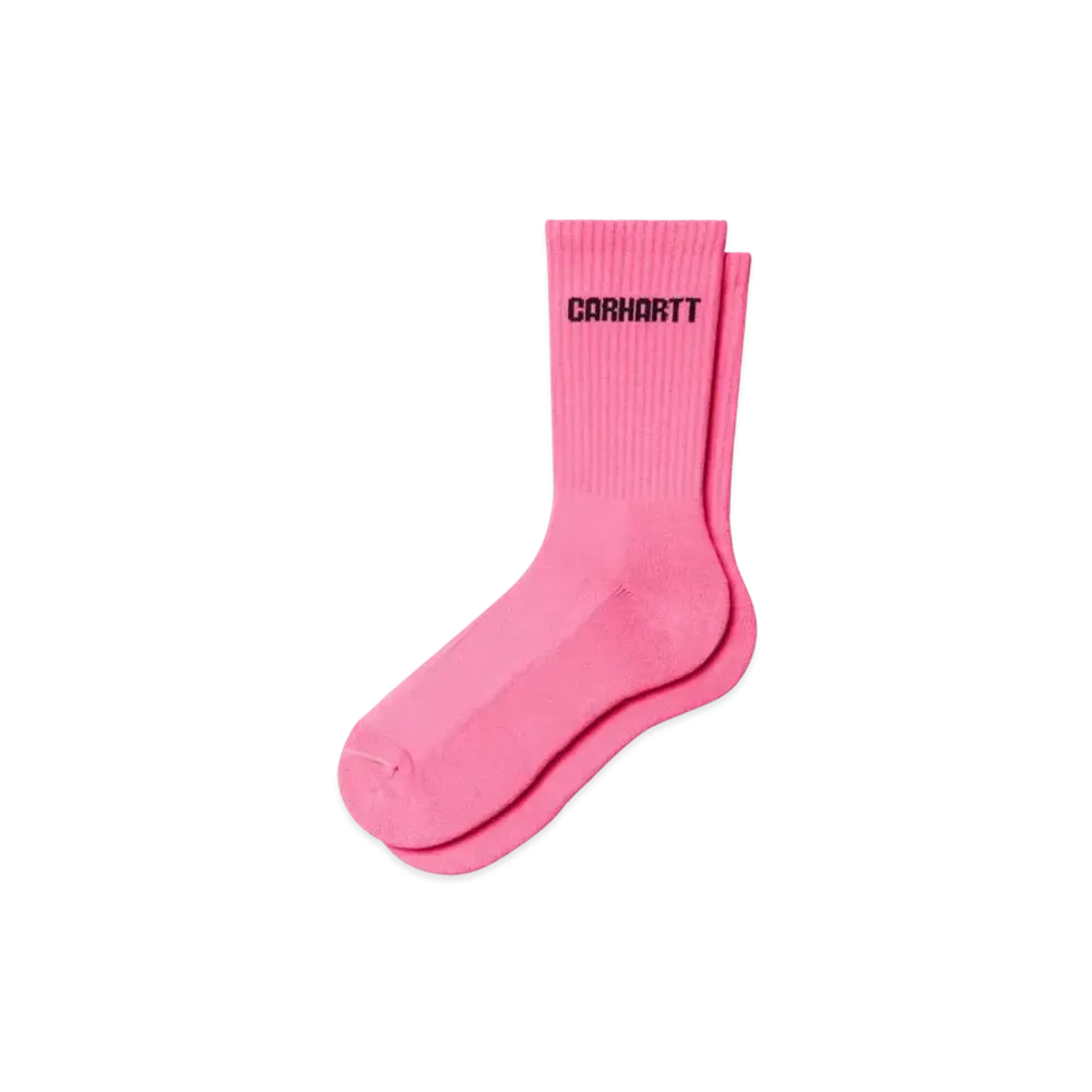 Carhartt WIP Industry Socks "Lumo Pink Black"
