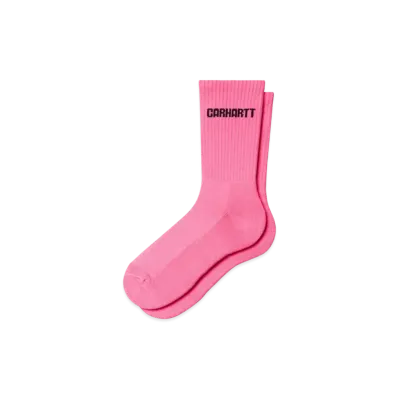 Carhartt WIP Industry Socks "Lumo Pink Black"