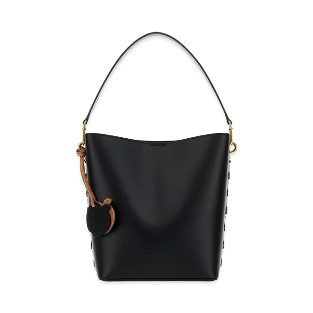 STELLA McCARTNEY Women's Alter Mat Frayme Bucket Bag "Black"