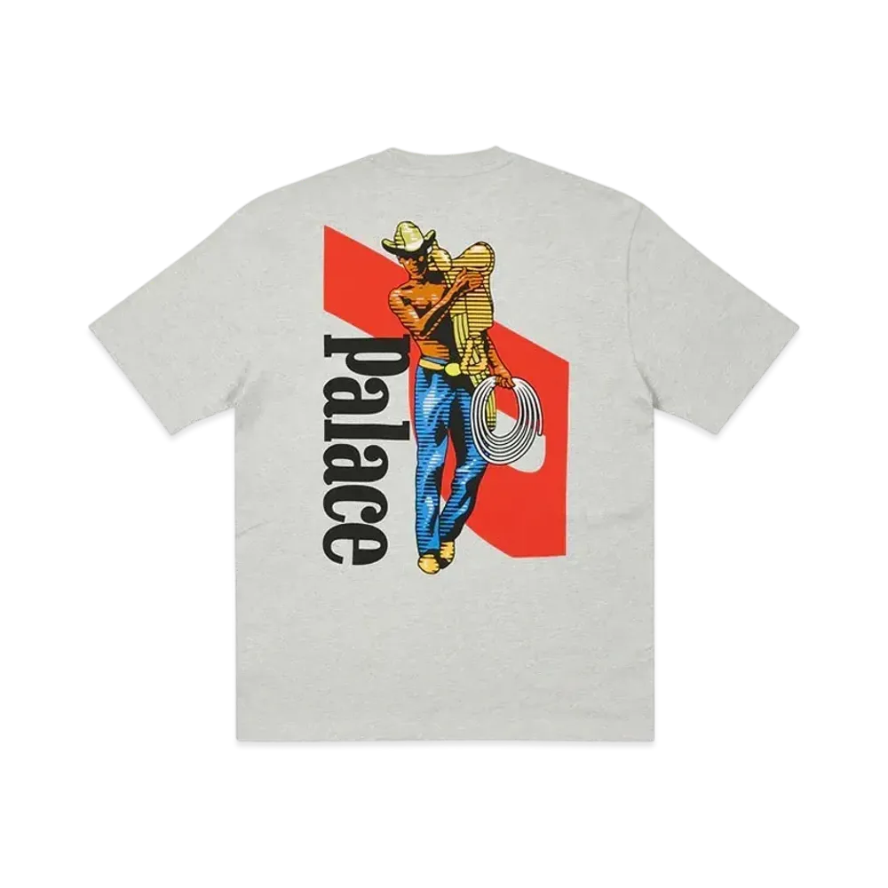 PALACE SAVES T-SHIRT "Grey Marl"