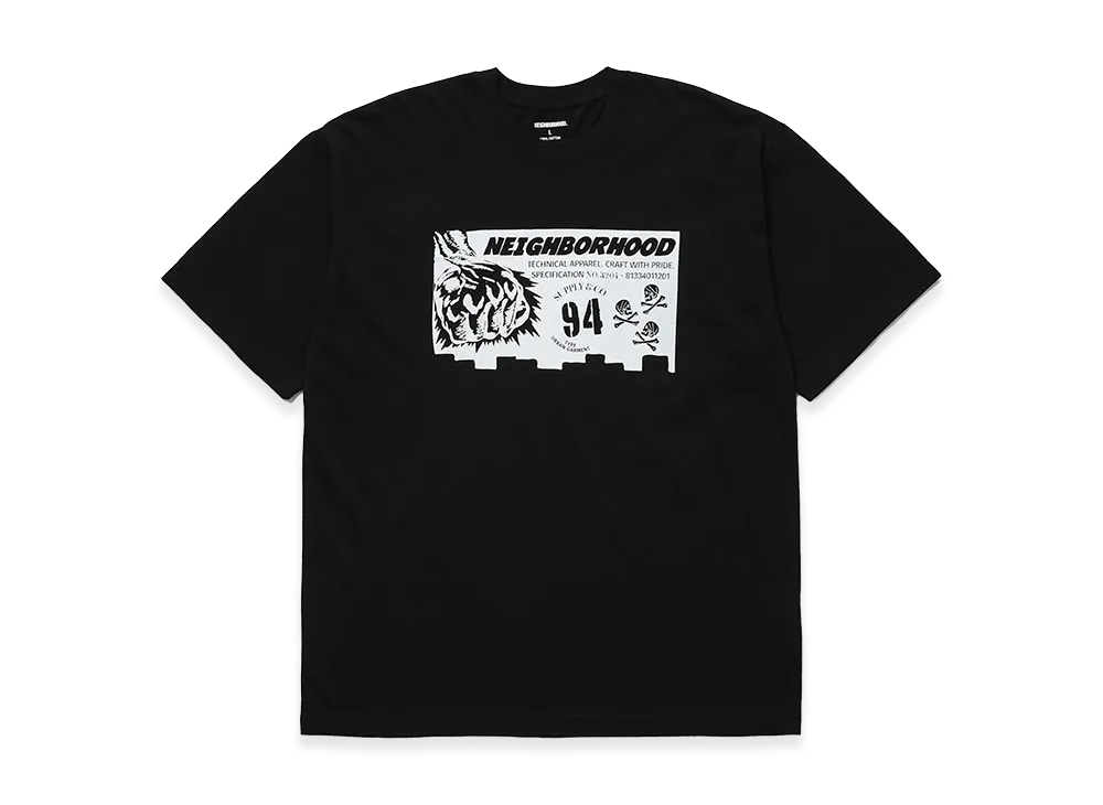 NEIGHBORHOOD NH 261 Spot . Tee SS-2 "Black"