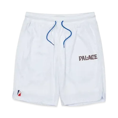 PALACE MESH PRACTICE SHORTS "White"