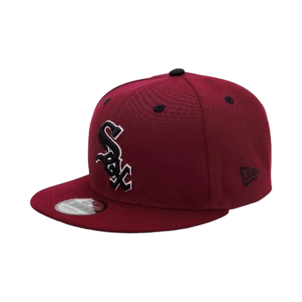 NEW ERA x THE CAP Red Devil 9Fifty Chicago White Sox "Dark Cherry"