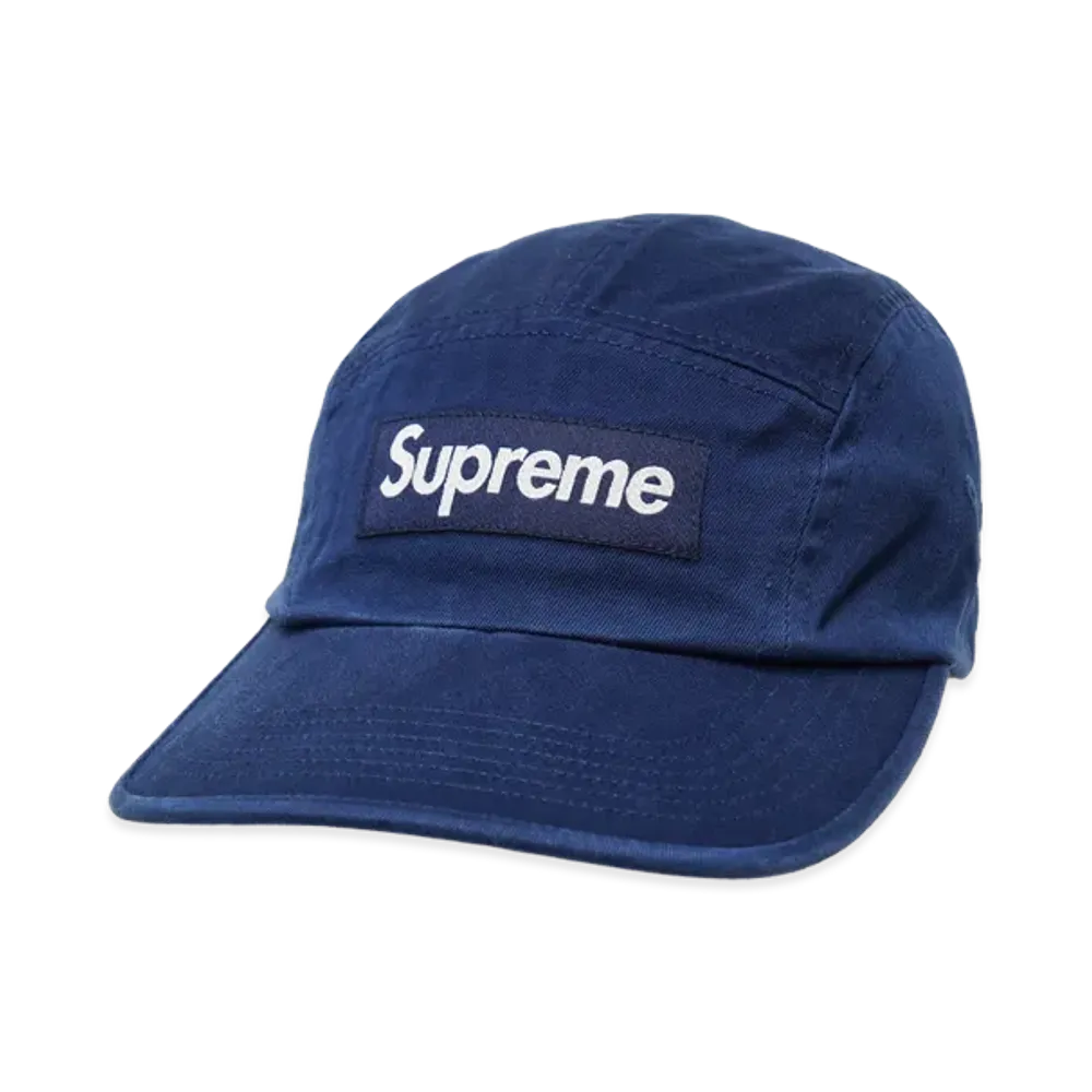 Supreme Washed Chino Twill Camp Cap 