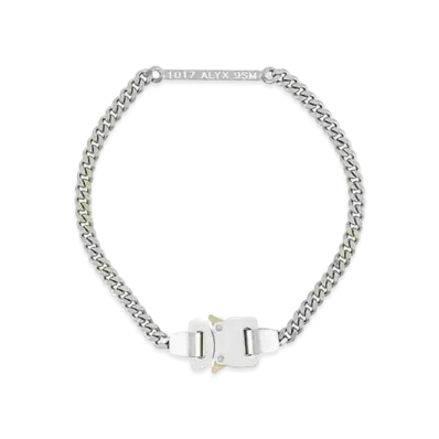 1017 ALYX 9SM Buckle Chain Necklace "Silver "
