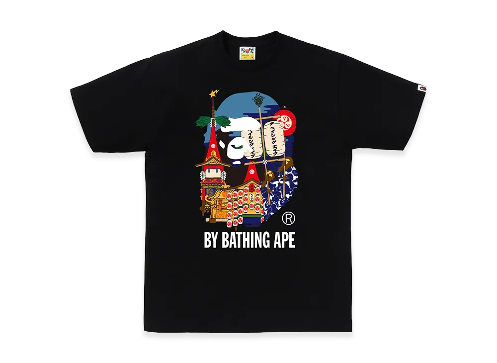 A BATHING APE Kyoto Festival By Bathing Ape Tee "Black"