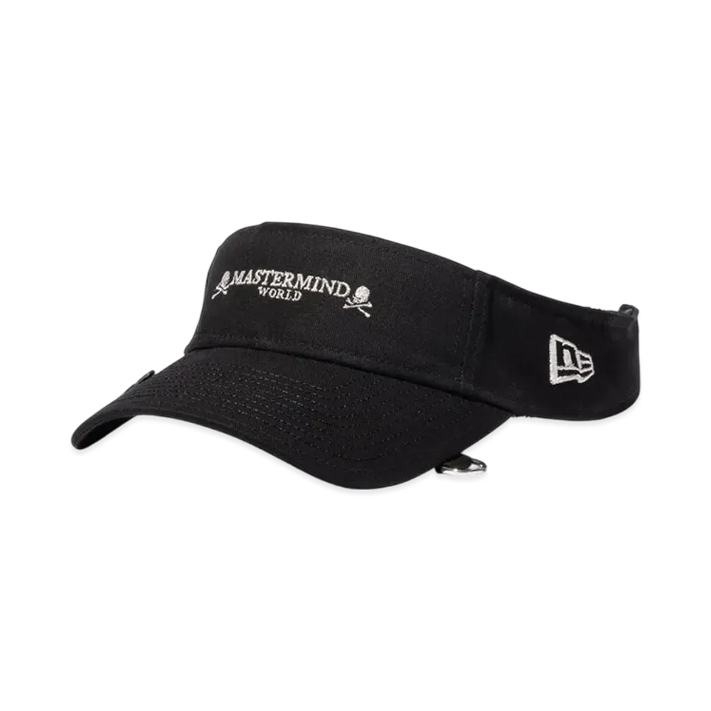 NEW ERA x Mastermind World Sun Visor On Par Golf "Black"