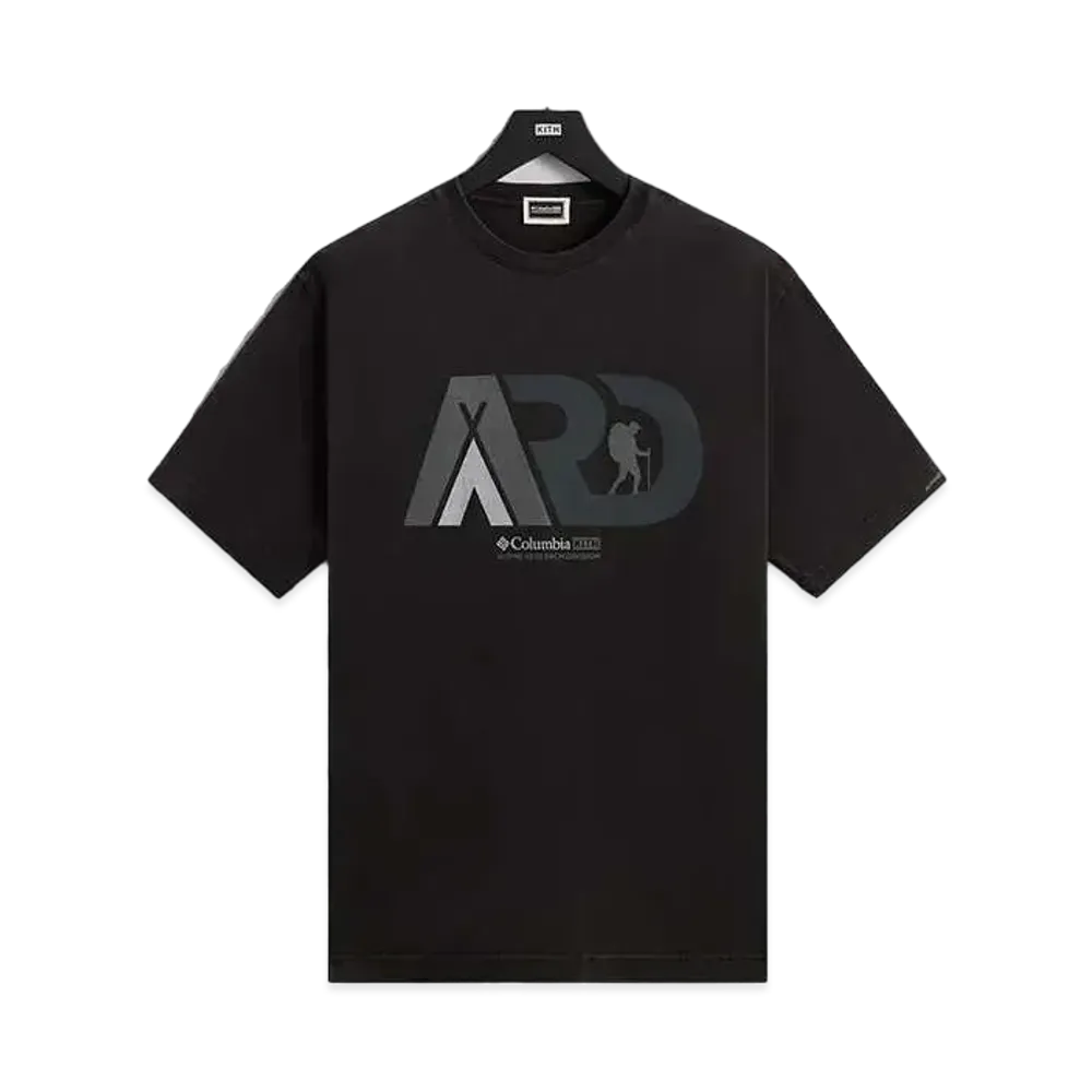 Kith x Columbia ARD Vintage Tee "Black"