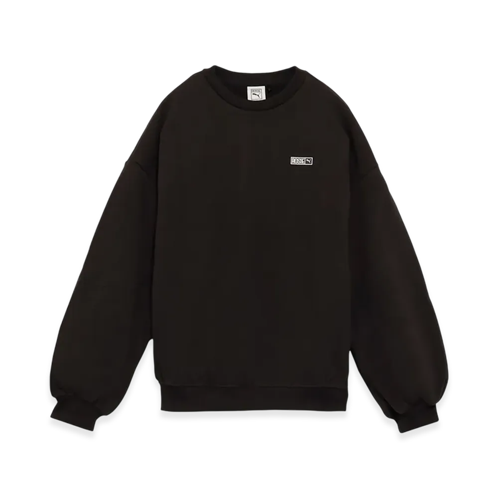 PUMA x BLACKPINK ROSE Oversized Crew Sweatshirt "PUMA Black"