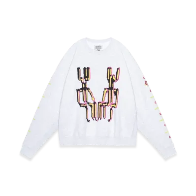 MIN-NANO x Cav Empt (C.E) Scan 8 Crew Neck "White"