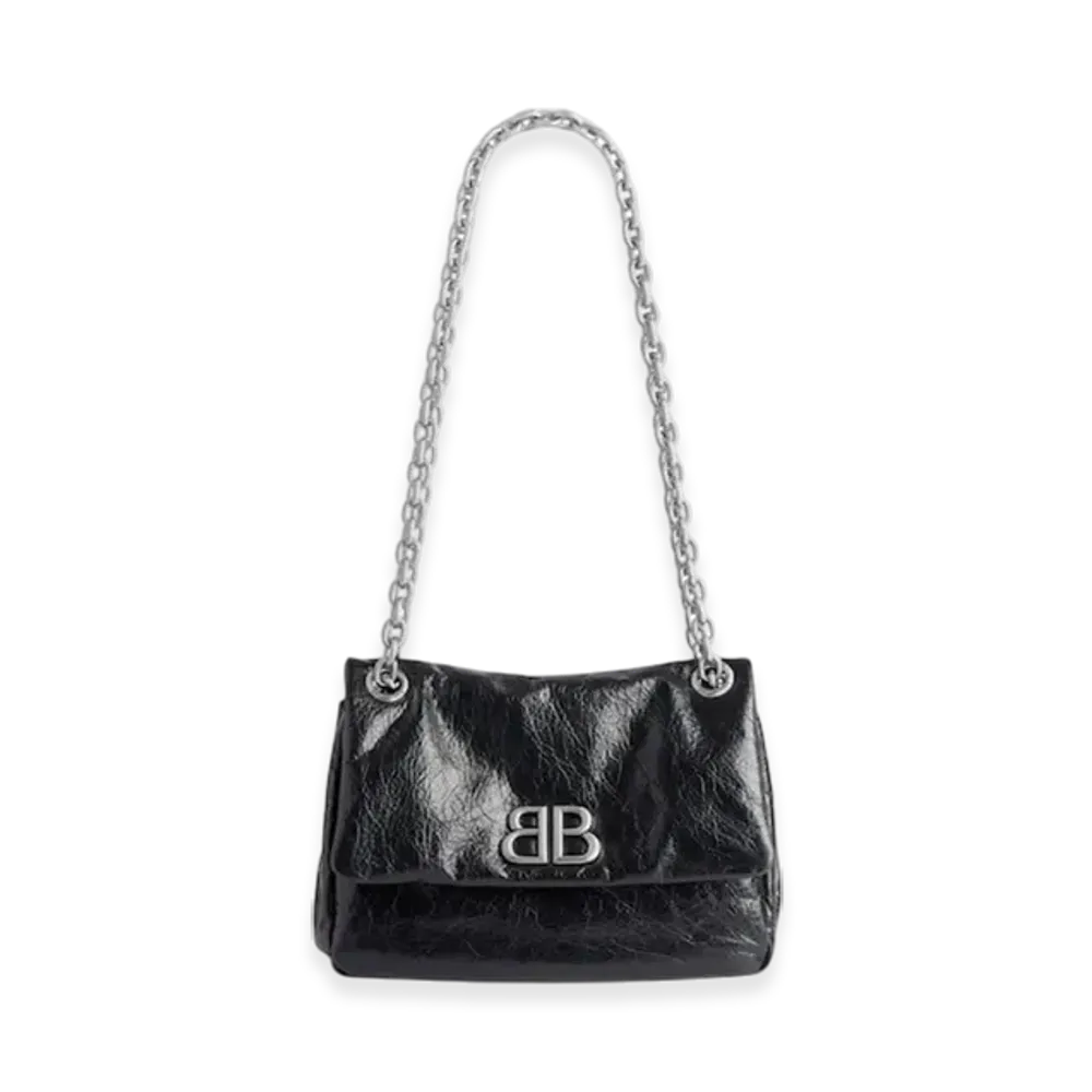 BALENCIAGA Monaco Mini Bag "Black"
