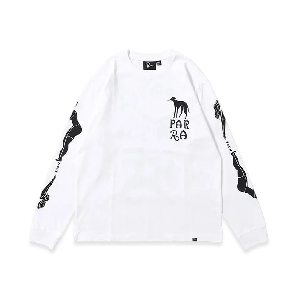by Parra Dog Training L/S Tee "White"