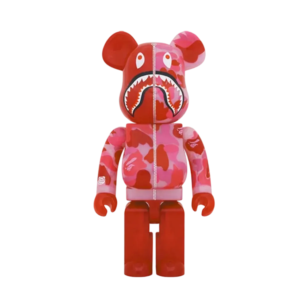 Bearbrick x BAPE ABC Camo Shark 1000%