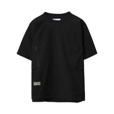 Poliquant THE DEFORMED S/S PULLOVER WITH UTILITY POCKETS "BLACK"